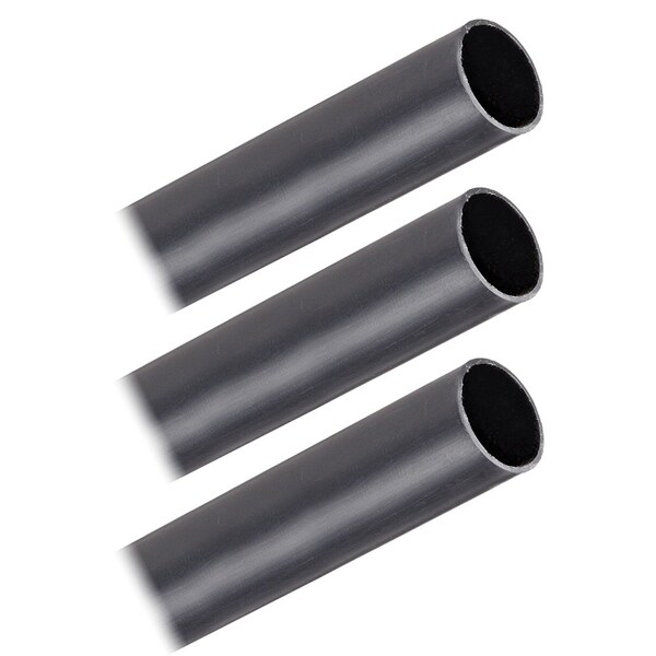Pacer Group Heat Shrink Tube, Heavy Wall, 3/4 in I.D. Before Shrinking, Black, 12 in, 3 PK BHW3/4-12BK-3 - main